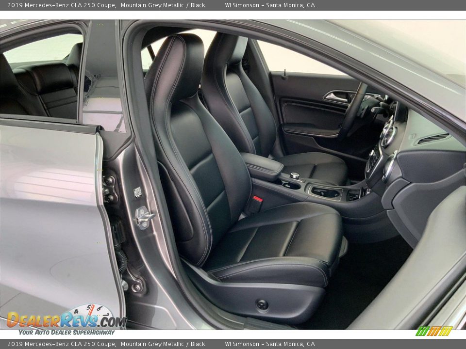 2019 Mercedes-Benz CLA 250 Coupe Mountain Grey Metallic / Black Photo #6