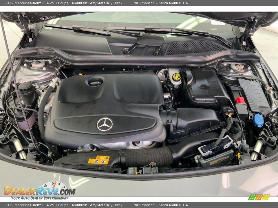 2019 Mercedes-Benz CLA 250 Coupe Mountain Grey Metallic / Black Photo #9