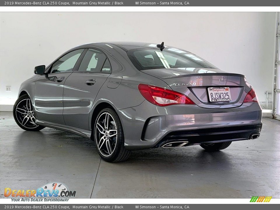 2019 Mercedes-Benz CLA 250 Coupe Mountain Grey Metallic / Black Photo #10