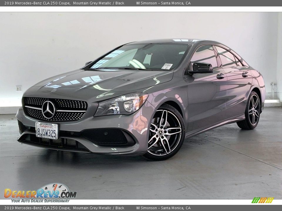 2019 Mercedes-Benz CLA 250 Coupe Mountain Grey Metallic / Black Photo #12