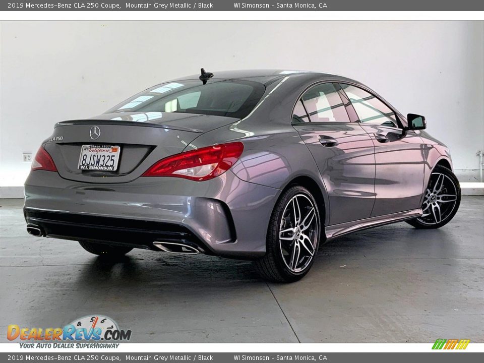 2019 Mercedes-Benz CLA 250 Coupe Mountain Grey Metallic / Black Photo #13