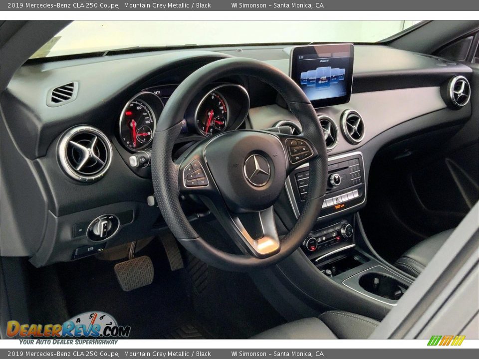 2019 Mercedes-Benz CLA 250 Coupe Mountain Grey Metallic / Black Photo #14