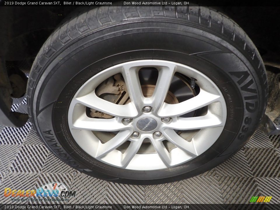 2019 Dodge Grand Caravan SXT Billet / Black/Light Graystone Photo #35