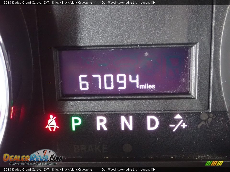 2019 Dodge Grand Caravan SXT Billet / Black/Light Graystone Photo #36