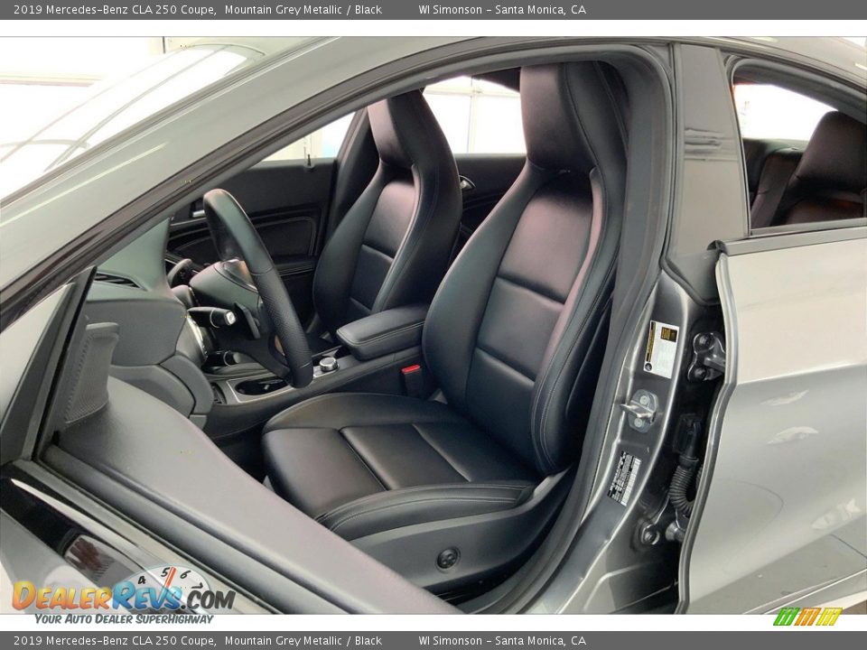 2019 Mercedes-Benz CLA 250 Coupe Mountain Grey Metallic / Black Photo #18