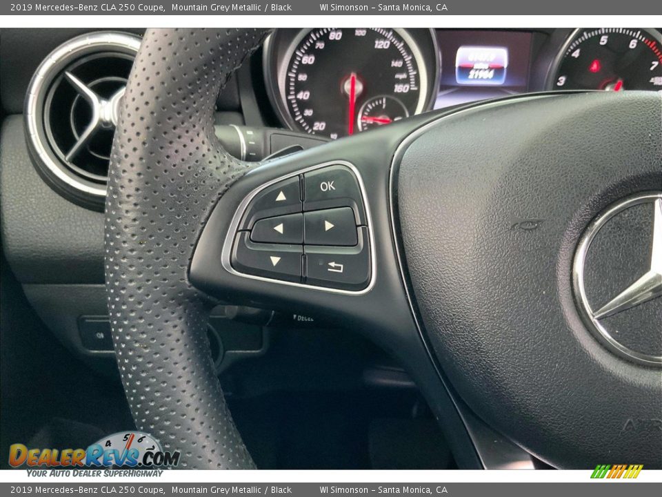 2019 Mercedes-Benz CLA 250 Coupe Mountain Grey Metallic / Black Photo #21