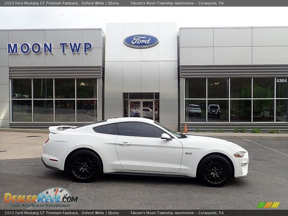 2020 Ford Mustang GT Premium Fastback Oxford White / Ebony Photo #1