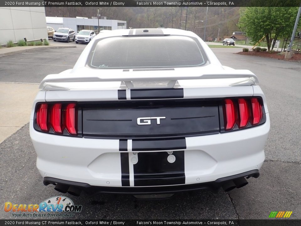 2020 Ford Mustang GT Premium Fastback Oxford White / Ebony Photo #3