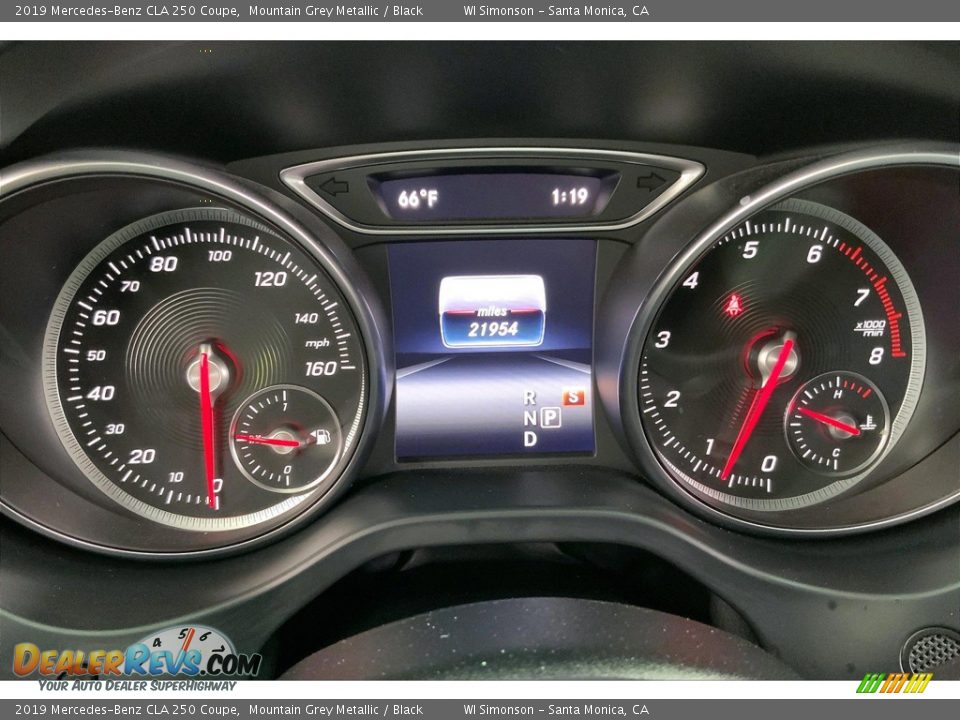 2019 Mercedes-Benz CLA 250 Coupe Mountain Grey Metallic / Black Photo #23