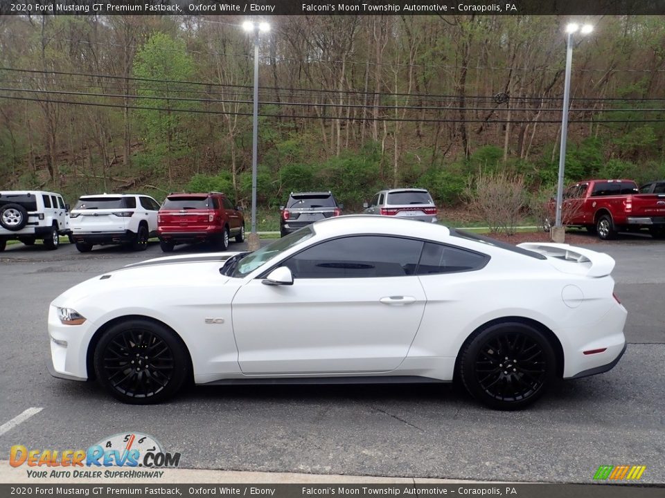 2020 Ford Mustang GT Premium Fastback Oxford White / Ebony Photo #5