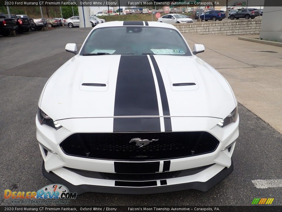 2020 Ford Mustang GT Premium Fastback Oxford White / Ebony Photo #7