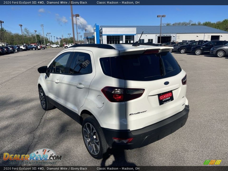 2020 Ford EcoSport SES 4WD Diamond White / Ebony Black Photo #2