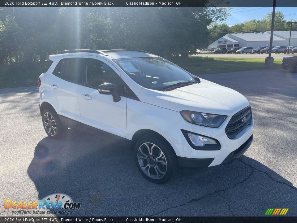 2020 Ford EcoSport SES 4WD Diamond White / Ebony Black Photo #4