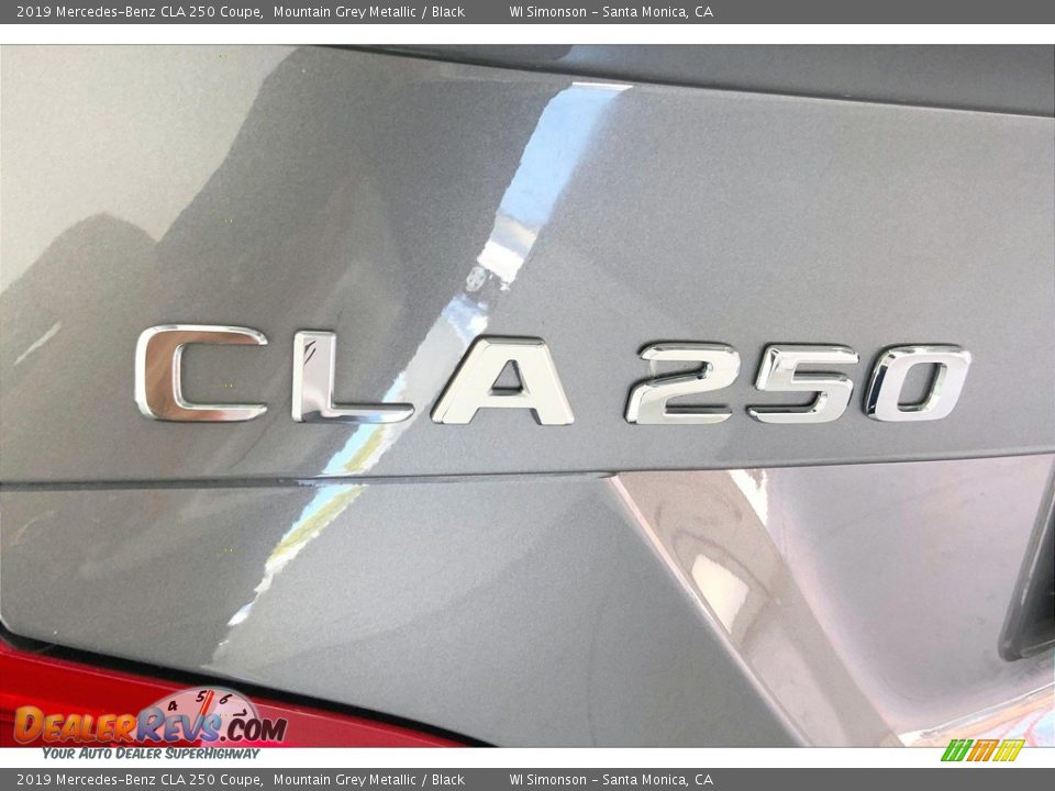 2019 Mercedes-Benz CLA 250 Coupe Mountain Grey Metallic / Black Photo #31
