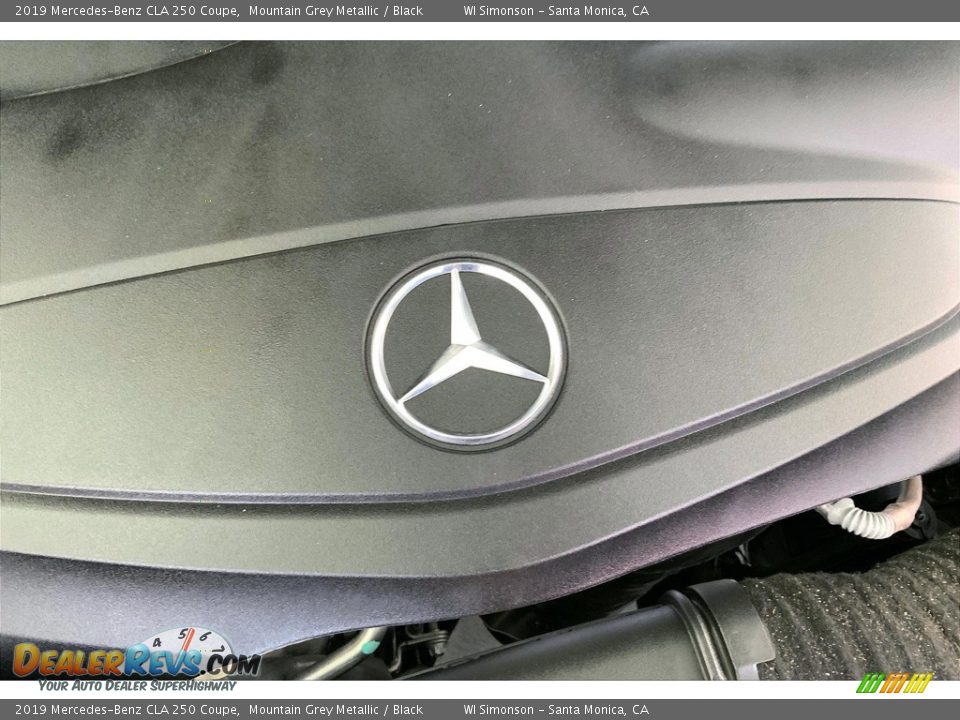 2019 Mercedes-Benz CLA 250 Coupe Mountain Grey Metallic / Black Photo #32