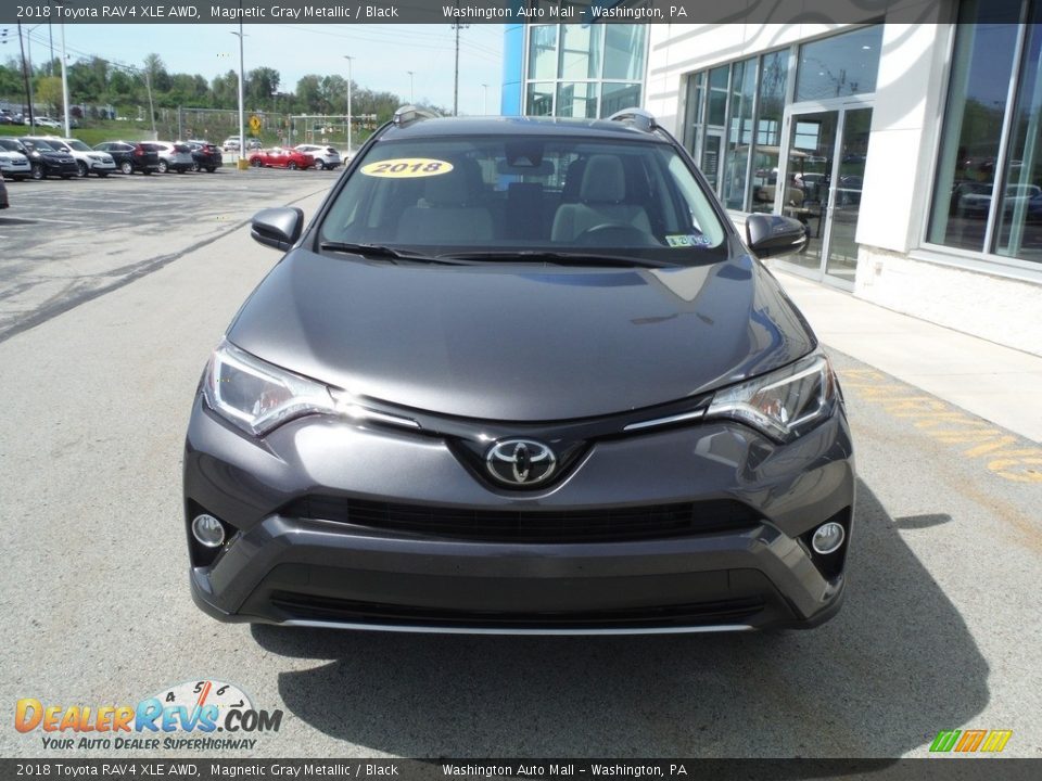 2018 Toyota RAV4 XLE AWD Magnetic Gray Metallic / Black Photo #5