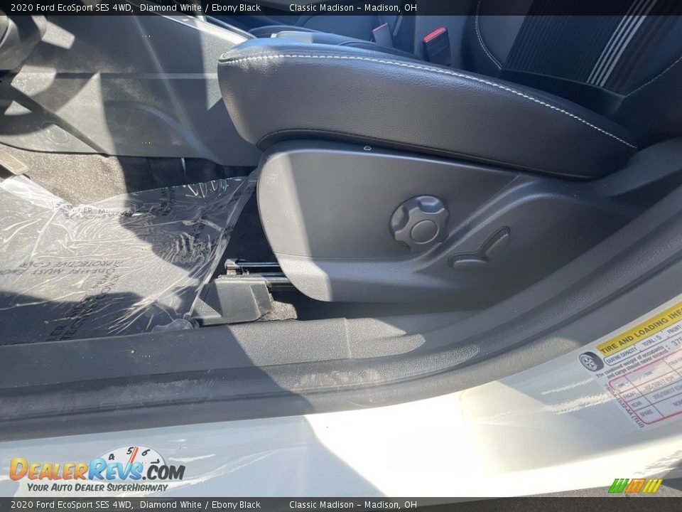 2020 Ford EcoSport SES 4WD Diamond White / Ebony Black Photo #7