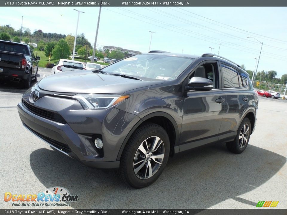 2018 Toyota RAV4 XLE AWD Magnetic Gray Metallic / Black Photo #6