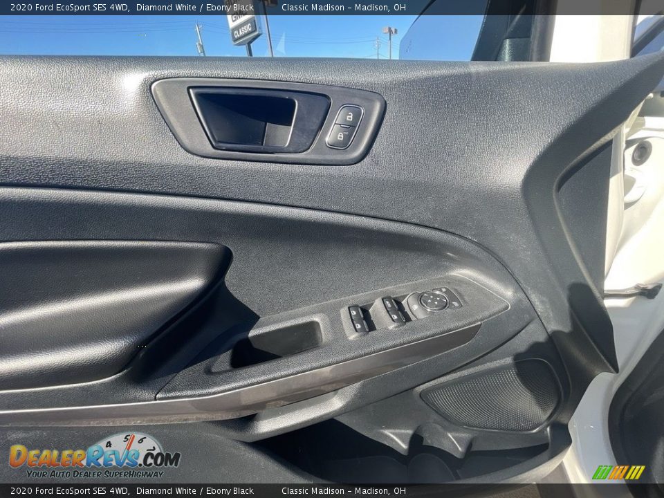 2020 Ford EcoSport SES 4WD Diamond White / Ebony Black Photo #8