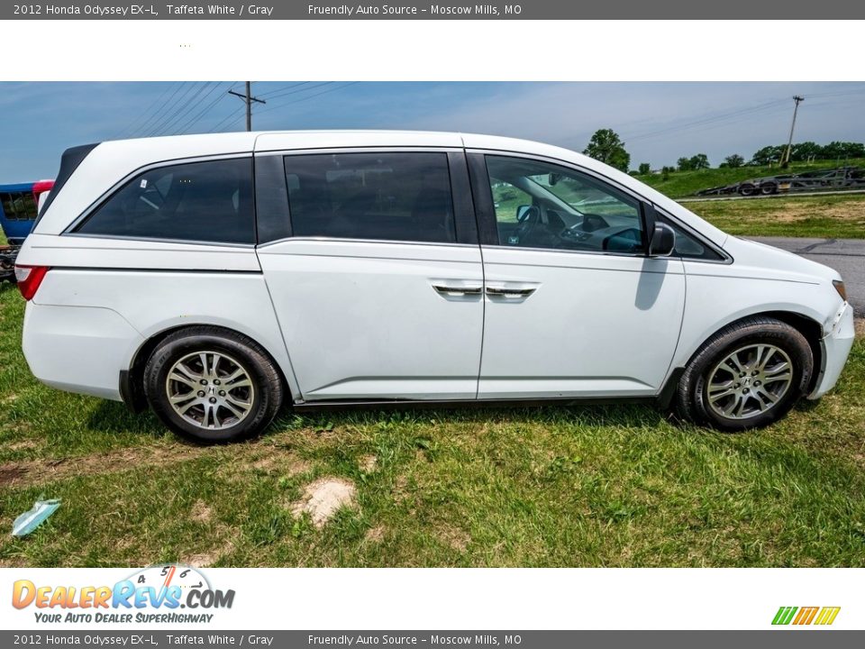 2012 Honda Odyssey EX-L Taffeta White / Gray Photo #3