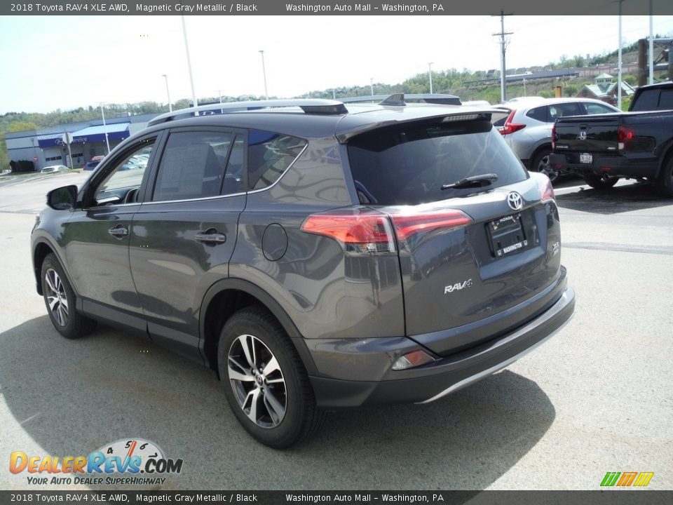 2018 Toyota RAV4 XLE AWD Magnetic Gray Metallic / Black Photo #9