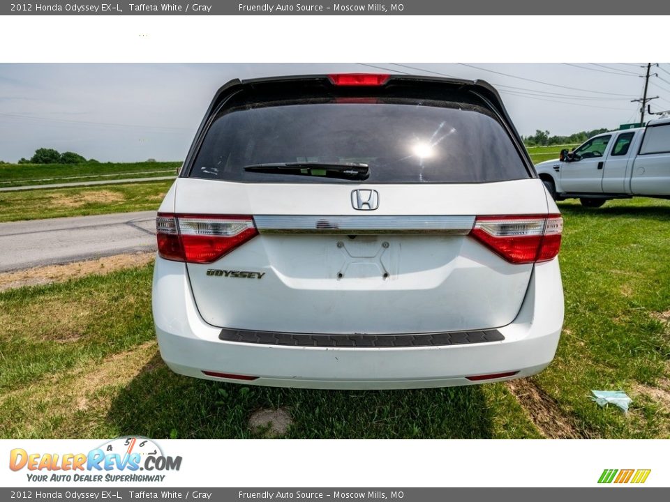 2012 Honda Odyssey EX-L Taffeta White / Gray Photo #5