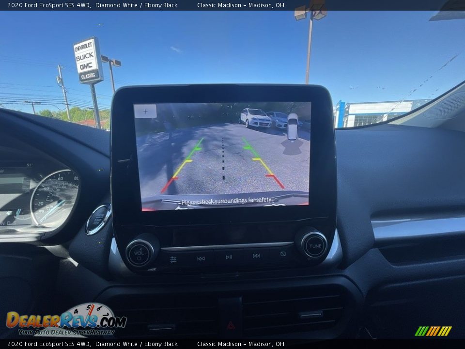 2020 Ford EcoSport SES 4WD Diamond White / Ebony Black Photo #12
