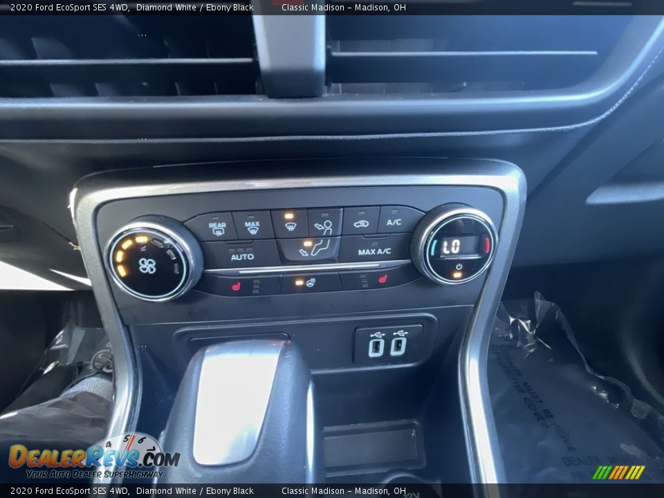 2020 Ford EcoSport SES 4WD Diamond White / Ebony Black Photo #13