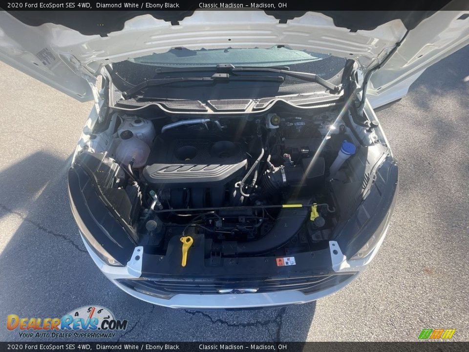 2020 Ford EcoSport SES 4WD Diamond White / Ebony Black Photo #20