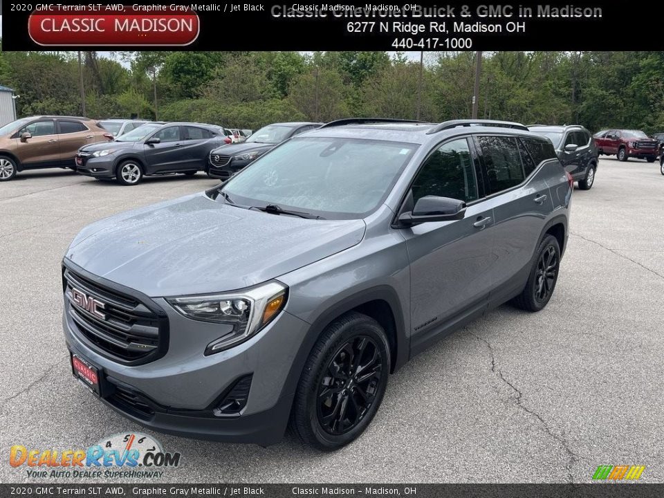 2020 GMC Terrain SLT AWD Graphite Gray Metallic / Jet Black Photo #1
