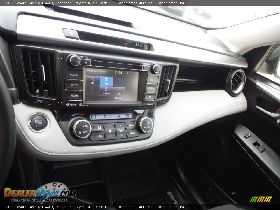 2018 Toyota RAV4 XLE AWD Magnetic Gray Metallic / Black Photo #21