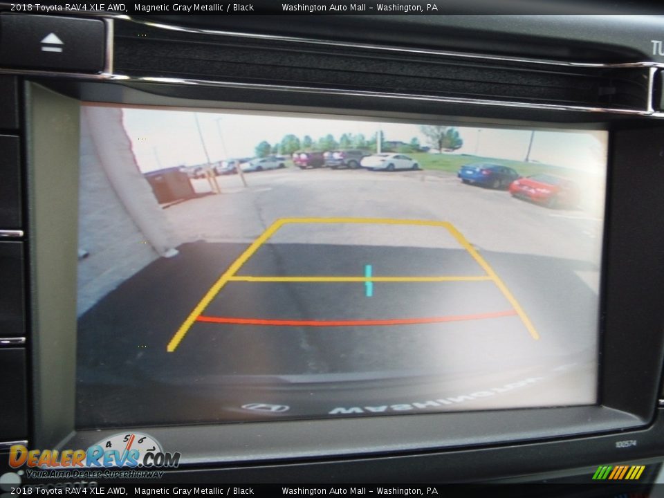 2018 Toyota RAV4 XLE AWD Magnetic Gray Metallic / Black Photo #23