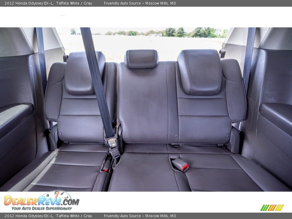 2012 Honda Odyssey EX-L Taffeta White / Gray Photo #20