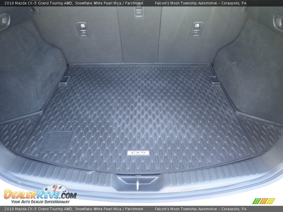 2019 Mazda CX-5 Grand Touring AWD Snowflake White Pearl Mica / Parchment Photo #4