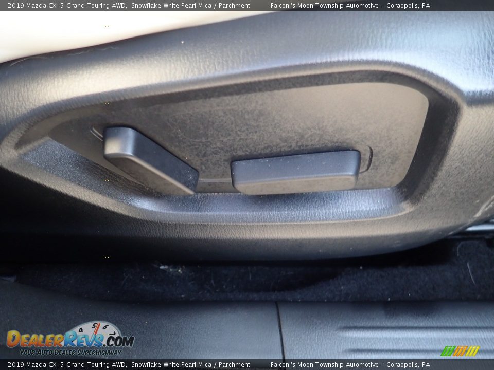 2019 Mazda CX-5 Grand Touring AWD Snowflake White Pearl Mica / Parchment Photo #13