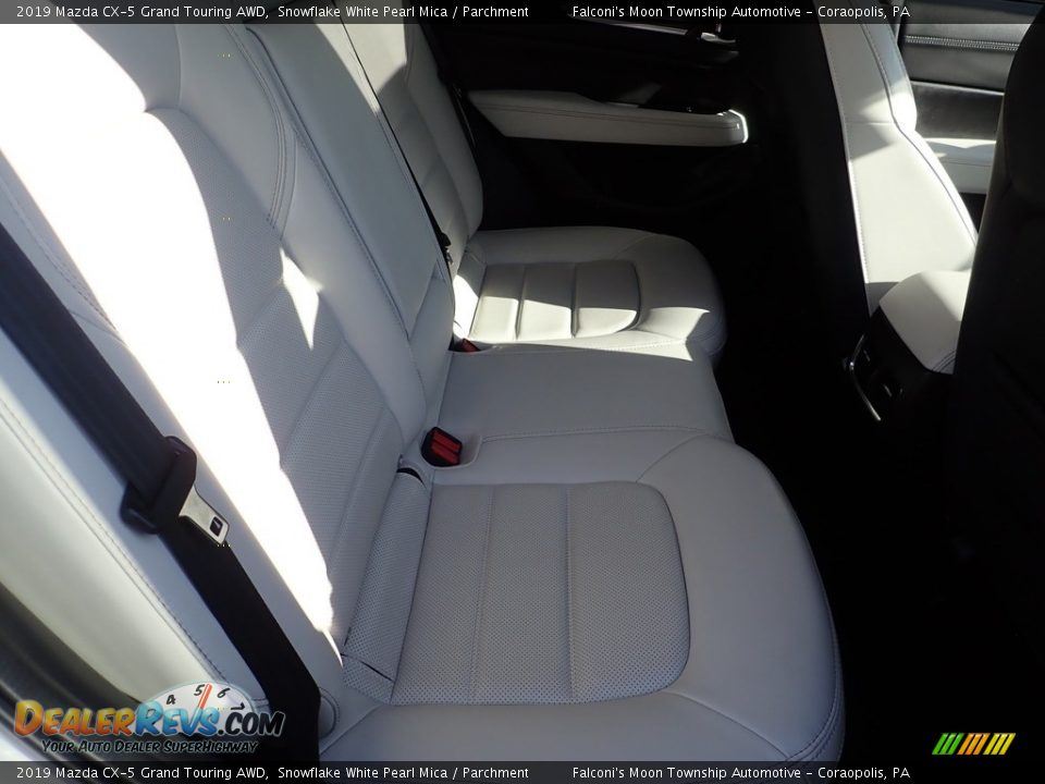 2019 Mazda CX-5 Grand Touring AWD Snowflake White Pearl Mica / Parchment Photo #16