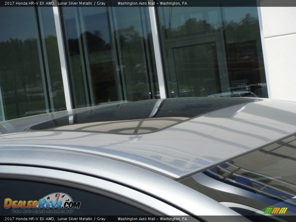 2017 Honda HR-V EX AWD Lunar Silver Metallic / Gray Photo #4