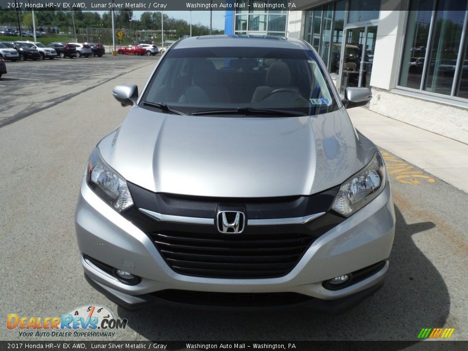 2017 Honda HR-V EX AWD Lunar Silver Metallic / Gray Photo #5