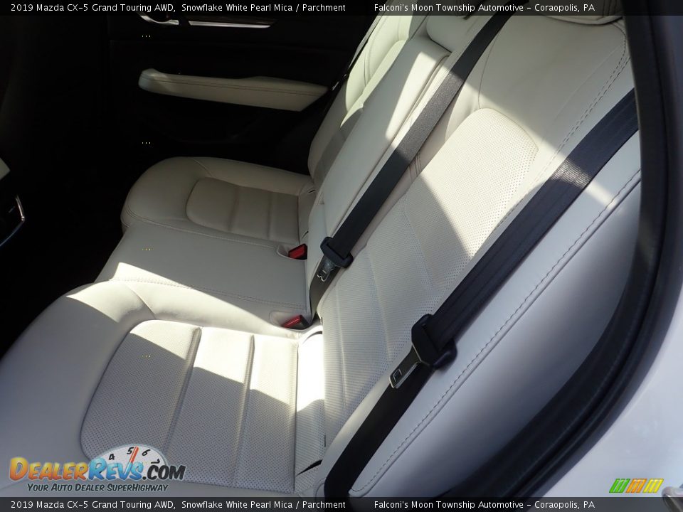 2019 Mazda CX-5 Grand Touring AWD Snowflake White Pearl Mica / Parchment Photo #18