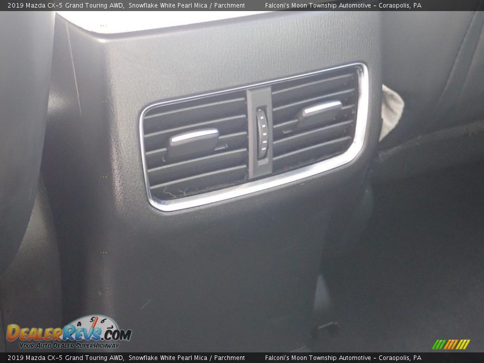 2019 Mazda CX-5 Grand Touring AWD Snowflake White Pearl Mica / Parchment Photo #19