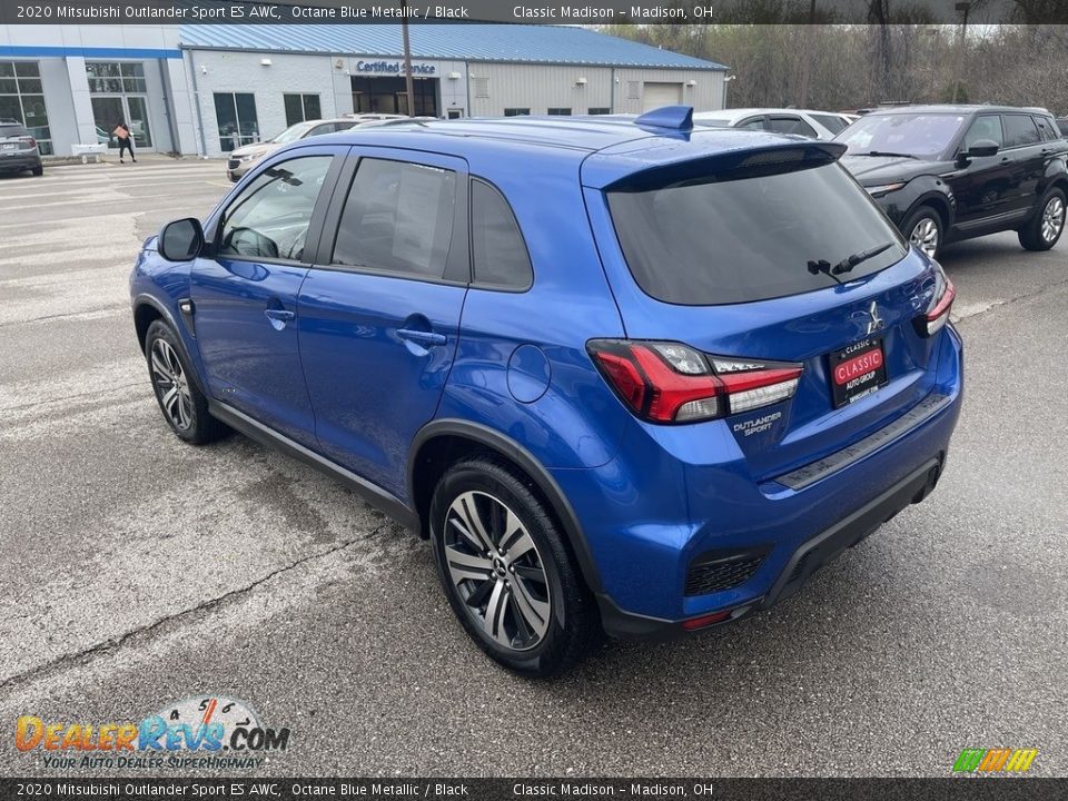 2020 Mitsubishi Outlander Sport ES AWC Octane Blue Metallic / Black Photo #2
