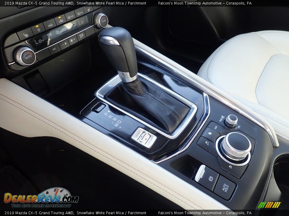 2019 Mazda CX-5 Grand Touring AWD Snowflake White Pearl Mica / Parchment Photo #23