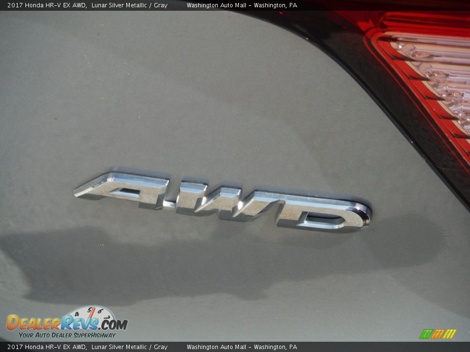 2017 Honda HR-V EX AWD Lunar Silver Metallic / Gray Photo #11