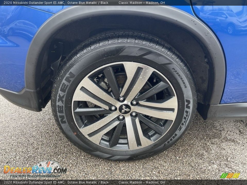 2020 Mitsubishi Outlander Sport ES AWC Octane Blue Metallic / Black Photo #5