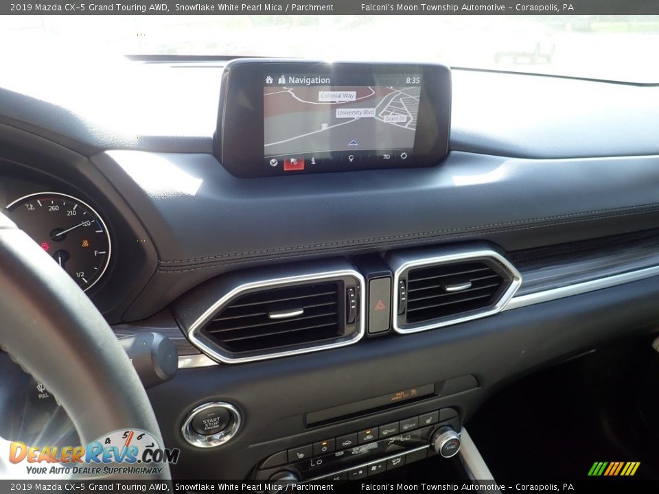 2019 Mazda CX-5 Grand Touring AWD Snowflake White Pearl Mica / Parchment Photo #26