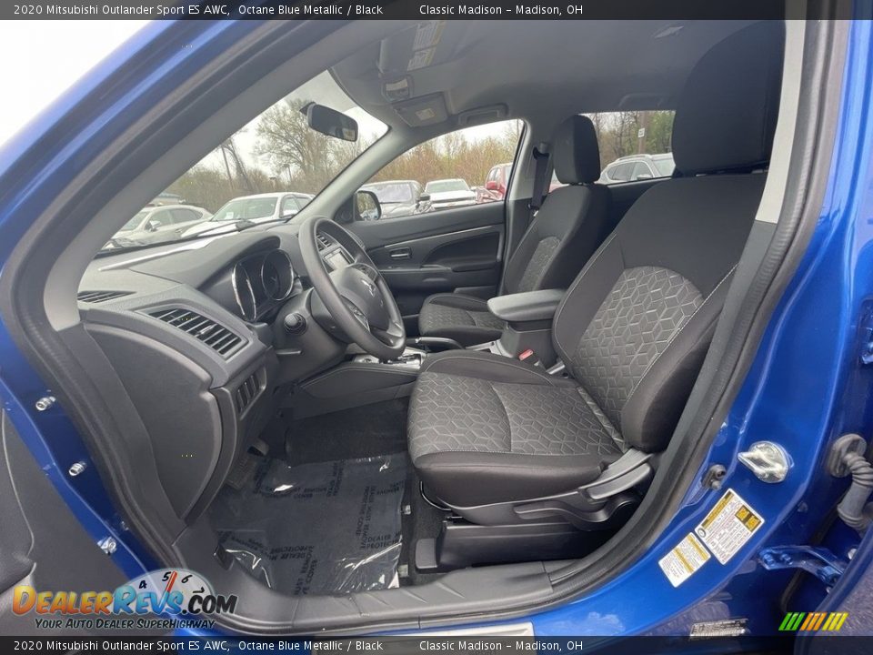 2020 Mitsubishi Outlander Sport ES AWC Octane Blue Metallic / Black Photo #6