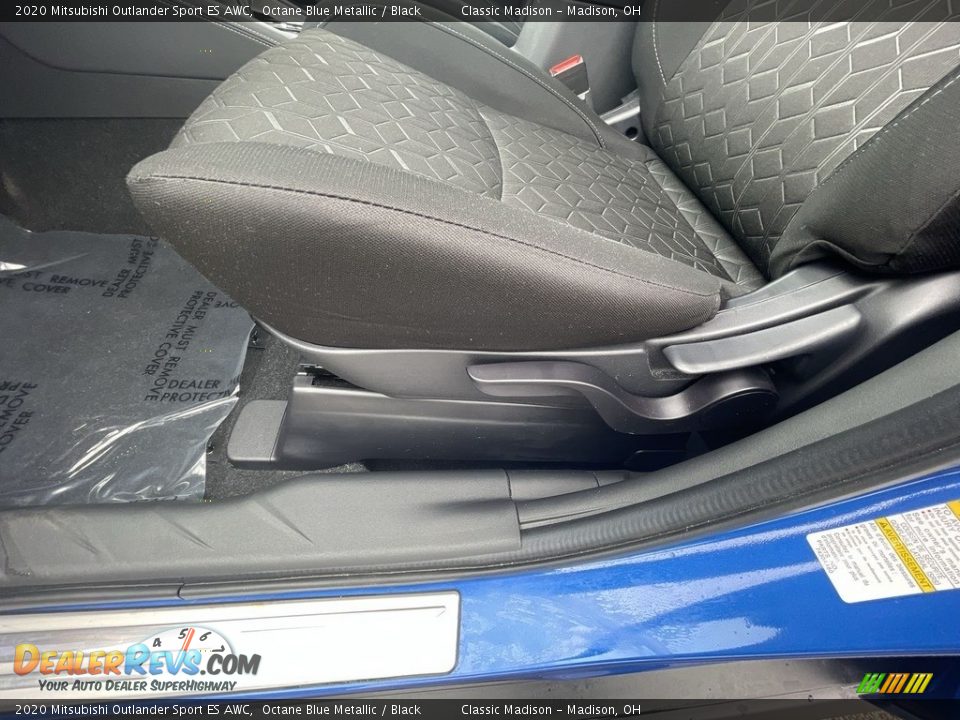 2020 Mitsubishi Outlander Sport ES AWC Octane Blue Metallic / Black Photo #7