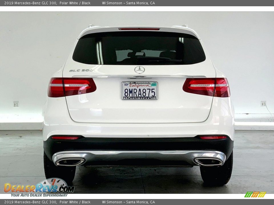 2019 Mercedes-Benz GLC 300 Polar White / Black Photo #3