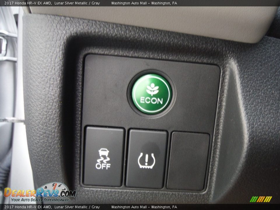 2017 Honda HR-V EX AWD Lunar Silver Metallic / Gray Photo #16
