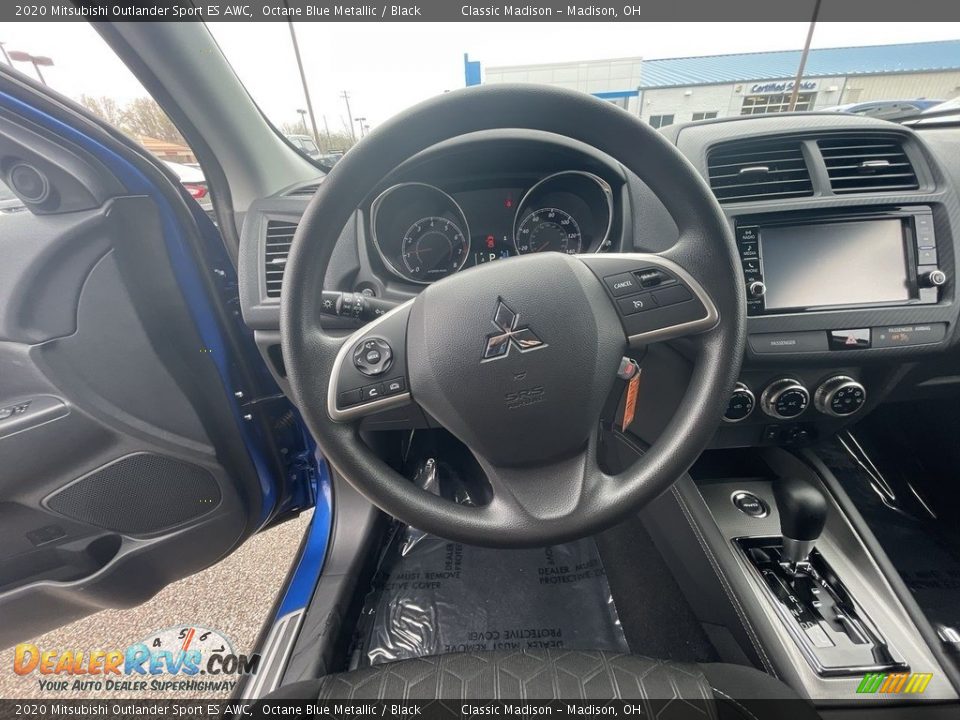 2020 Mitsubishi Outlander Sport ES AWC Octane Blue Metallic / Black Photo #9